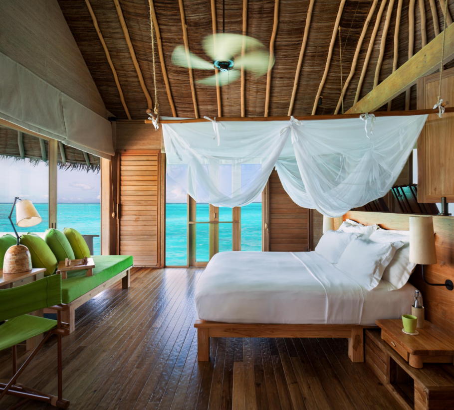 Six Senses Laamu Maldives Bed