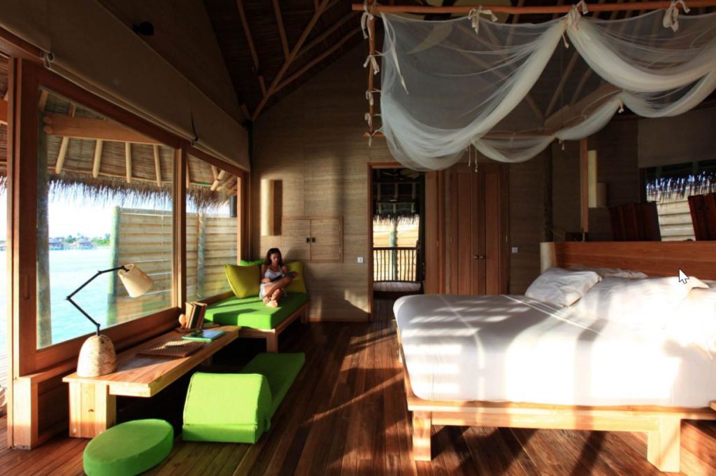 Six Senses Laamu Maldives Bed